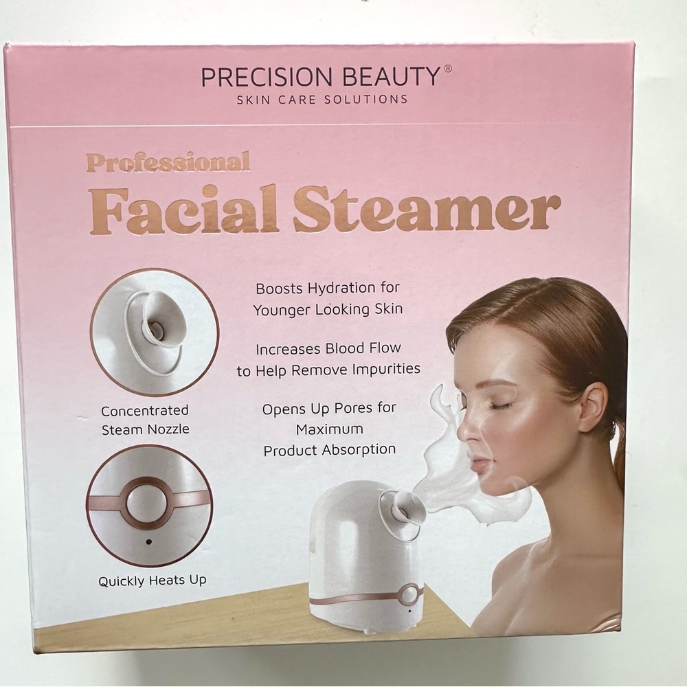 NEW Precision Beauty Professional Facial Steamer Sealed Pack